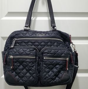 MZ Wallace Quilted Metro City Tote Handbag
